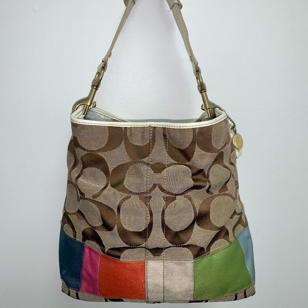 VINTAGE COACH SHOULDER BAG
